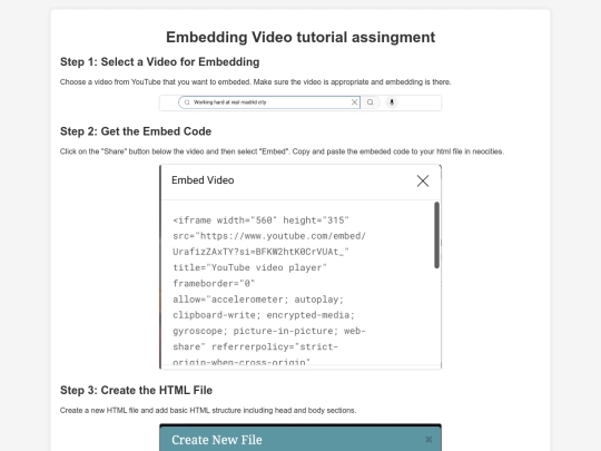 embedding screenshot