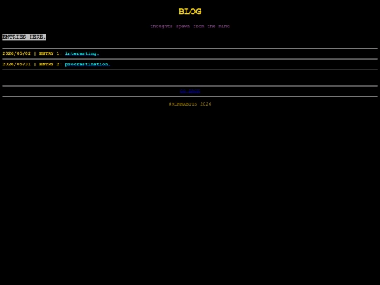 blog screenshot