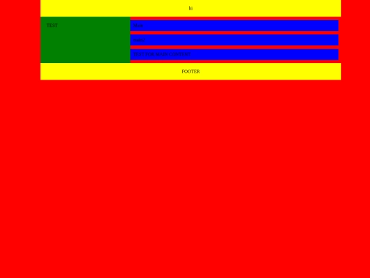 test screenshot