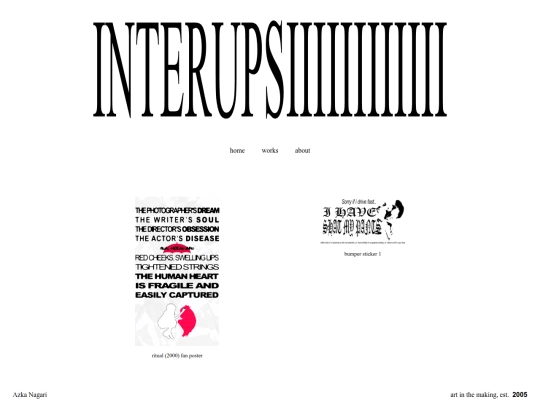 pages/works screenshot