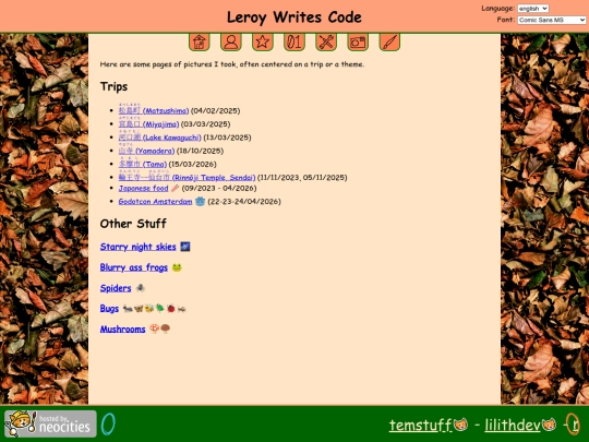 albums screenshot