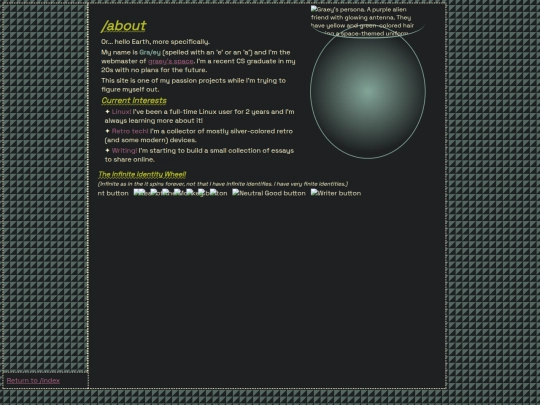 webmaster screenshot