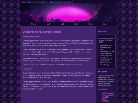 LayoutThing screenshot