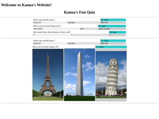 quiz screenshot