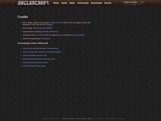 p/credits screenshot