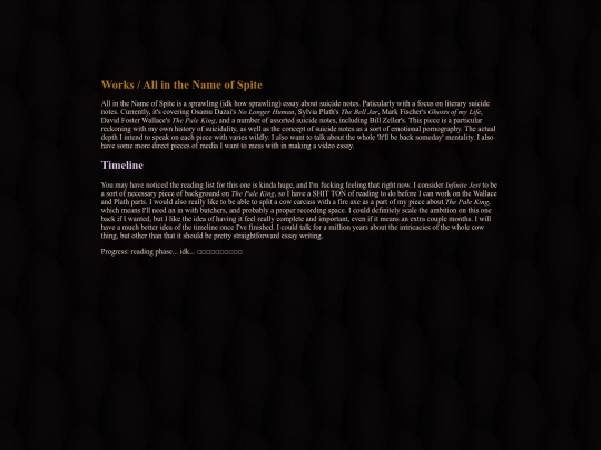 works/spite screenshot