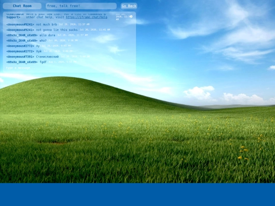 chat screenshot