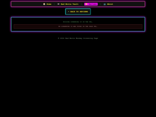 screening screenshot