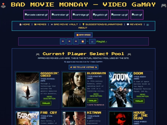 themes/videogamay screenshot