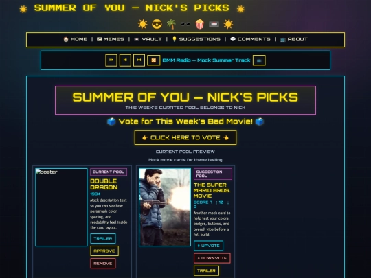 themetest screenshot