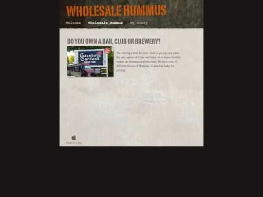 Holy_Shish/Wholesale_Hummus screenshot