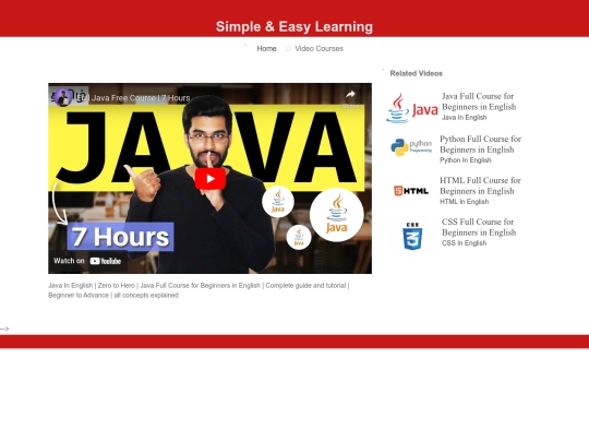 video/ejava screenshot