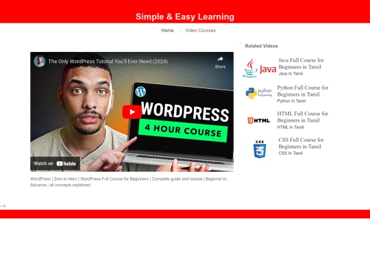 video/word screenshot