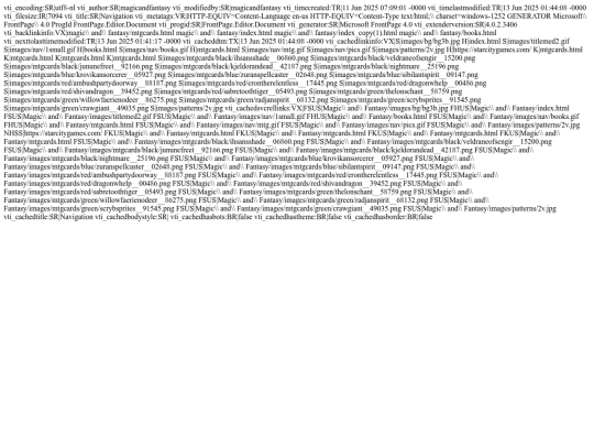 _vti_cnf/mtgcards screenshot