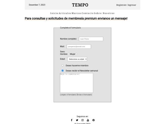 contact screenshot