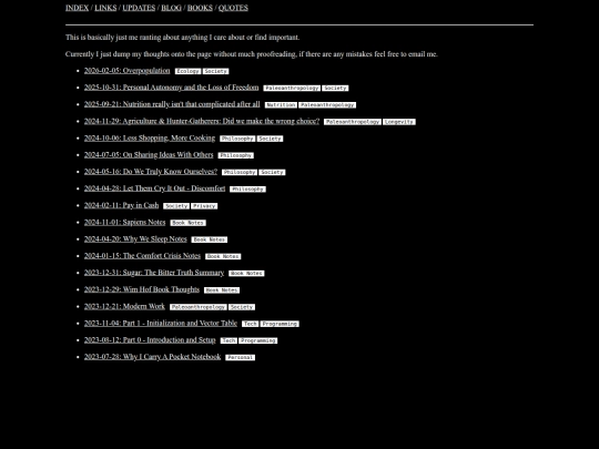 blog screenshot