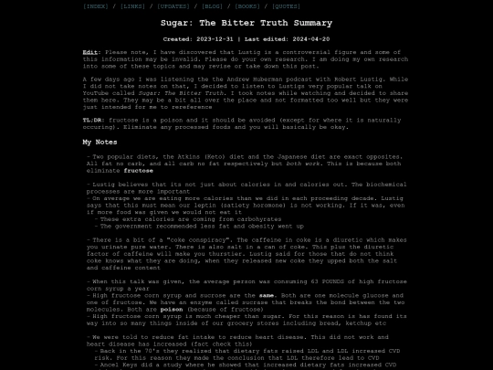 posts/sugar screenshot