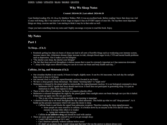 posts/why_we_sleep screenshot