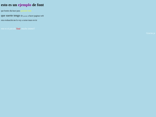 ejemplofont screenshot