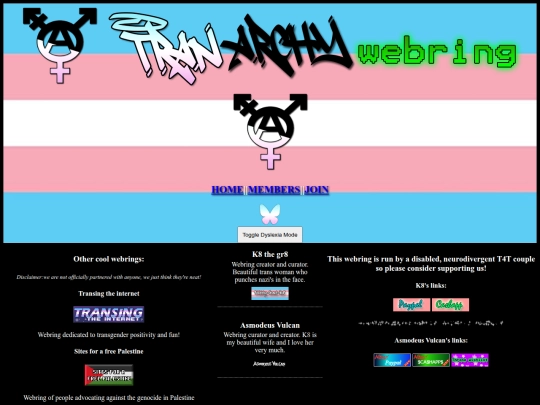 MEMBERS screenshot
