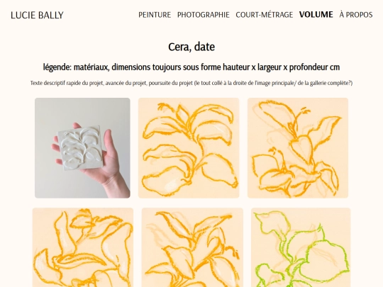 volume/carrelage screenshot