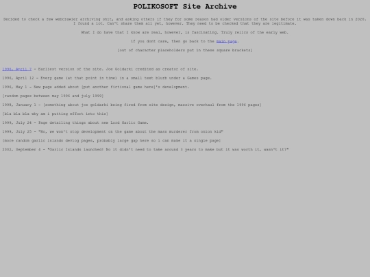 archive screenshot