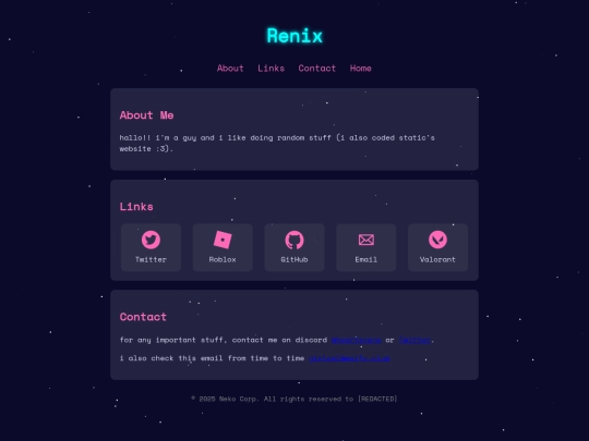 renix screenshot