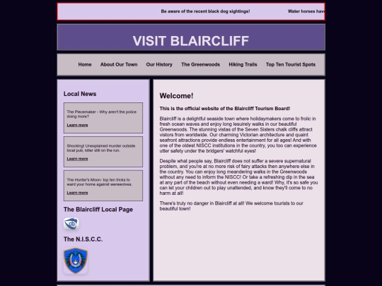 blaircliff/bchome screenshot