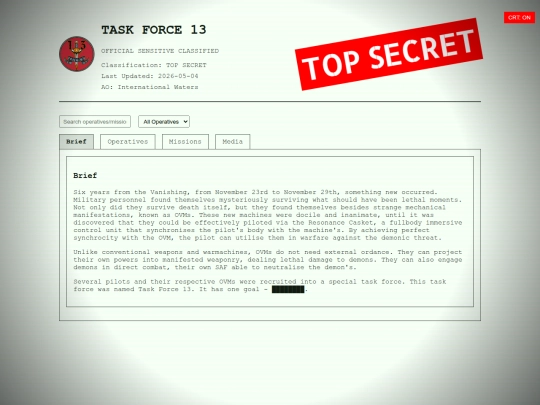 tf13/dossier screenshot