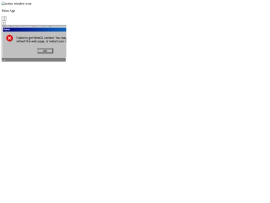 Html/Windows/paintApp screenshot