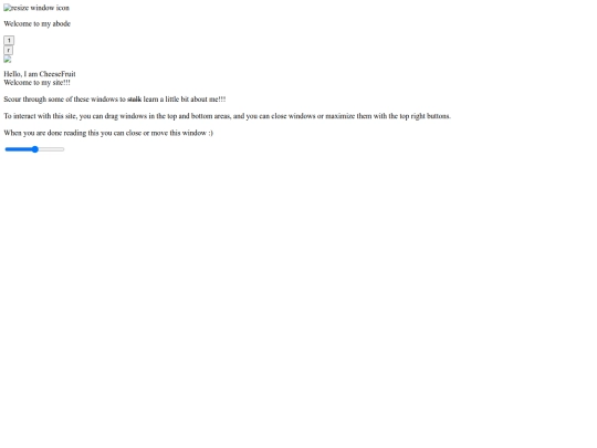 Html/Windows/welcome screenshot