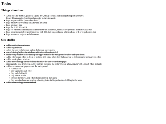 Html/todo screenshot