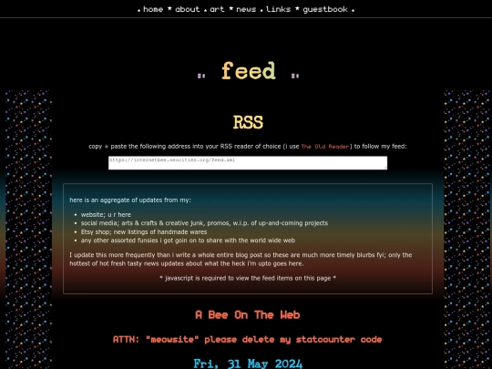 feed screenshot