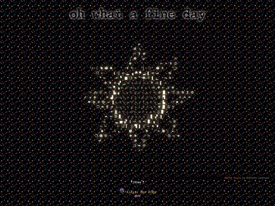 xsecretx/ohwhatafineday screenshot