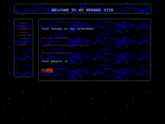 links screenshot