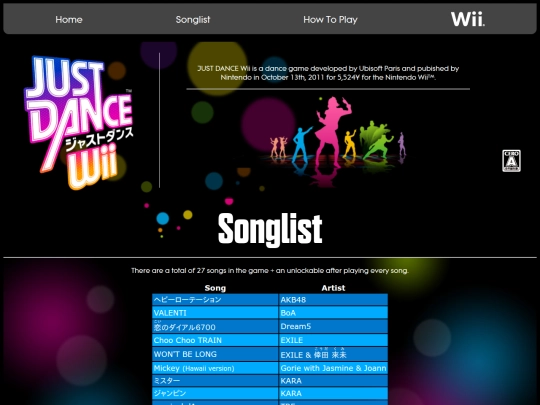 Just_Dance_Wii screenshot