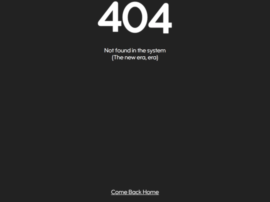 not_found screenshot