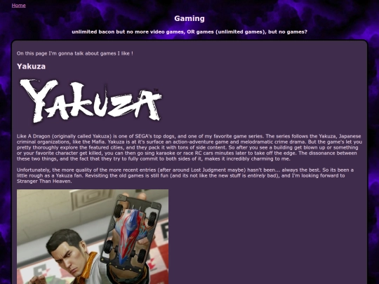 games screenshot