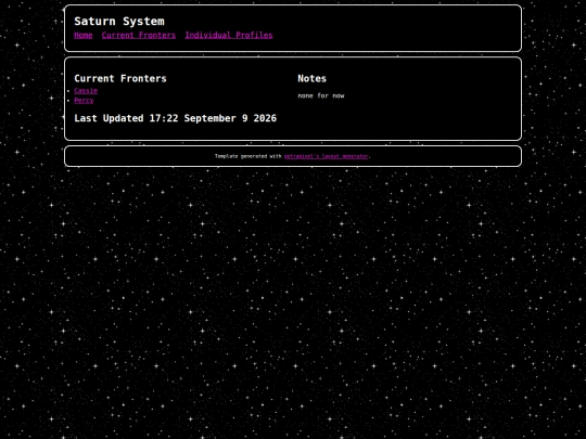 currentfronters screenshot