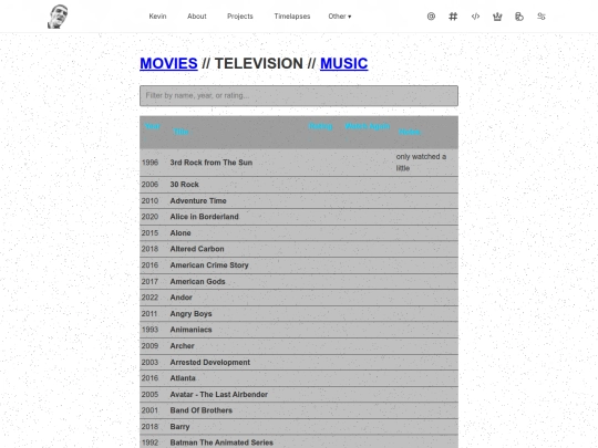 media/television screenshot