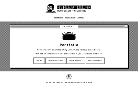 portfolio screenshot
