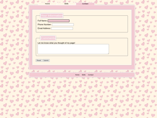 contact screenshot