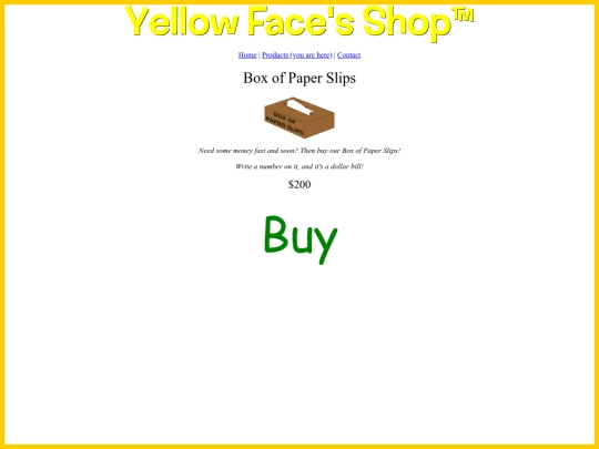boxofpaperslips screenshot