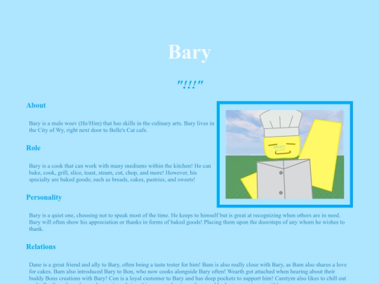 Bary screenshot