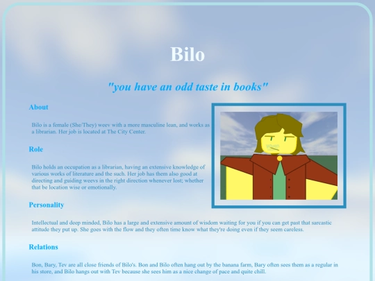 Bilo screenshot