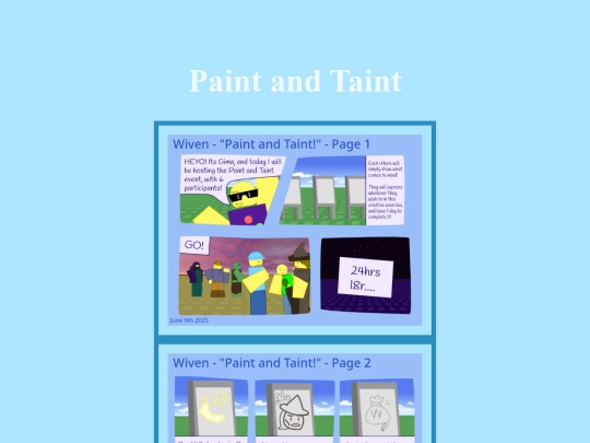 ComicPaintTaint screenshot