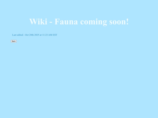 Fauna screenshot