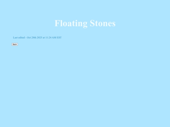FloatingStones screenshot