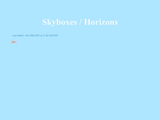 Horizon screenshot