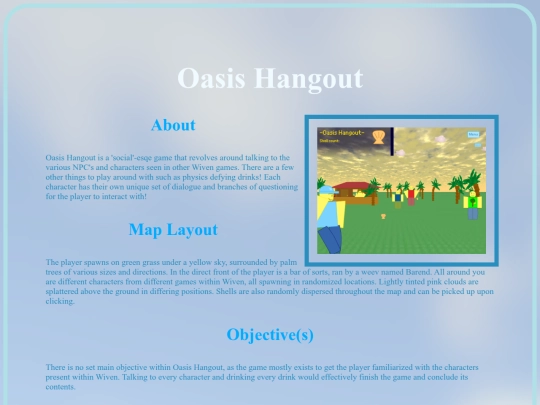 OasisHangout screenshot